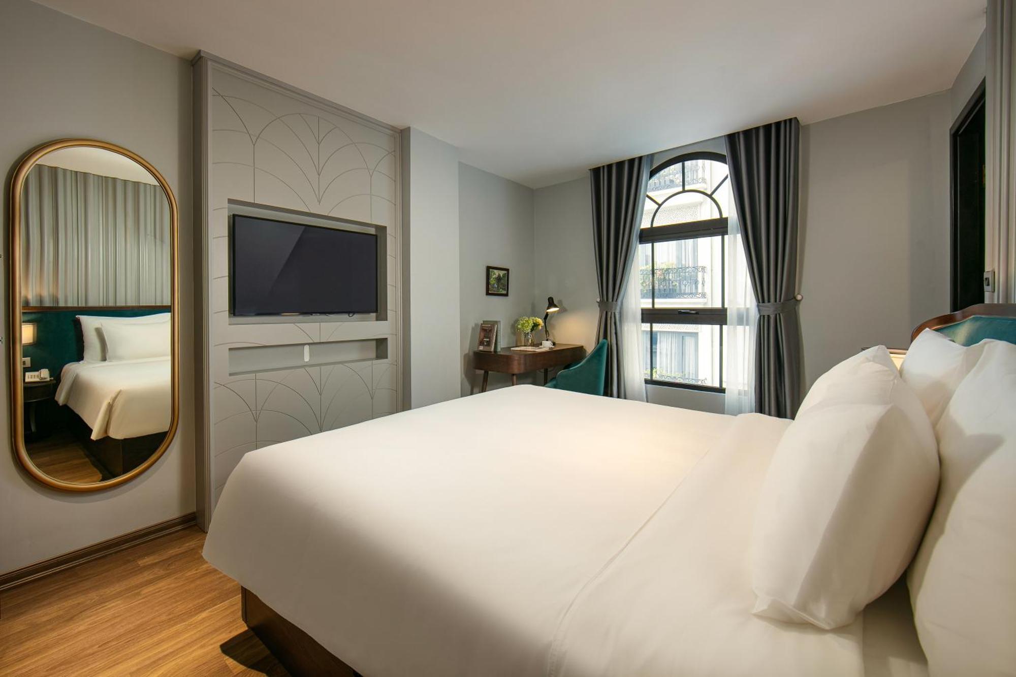 May De Ville Lakeside Hotel Hanoi Luaran gambar Deluxe Room